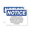 Signmission Flammable Liquids Attach Grounding And Bonding OSHA Notice Sign, Plastic, 10in W x 7in L, 2PK OS-2PACK-NS-P-710-L-12767 - alternate 1